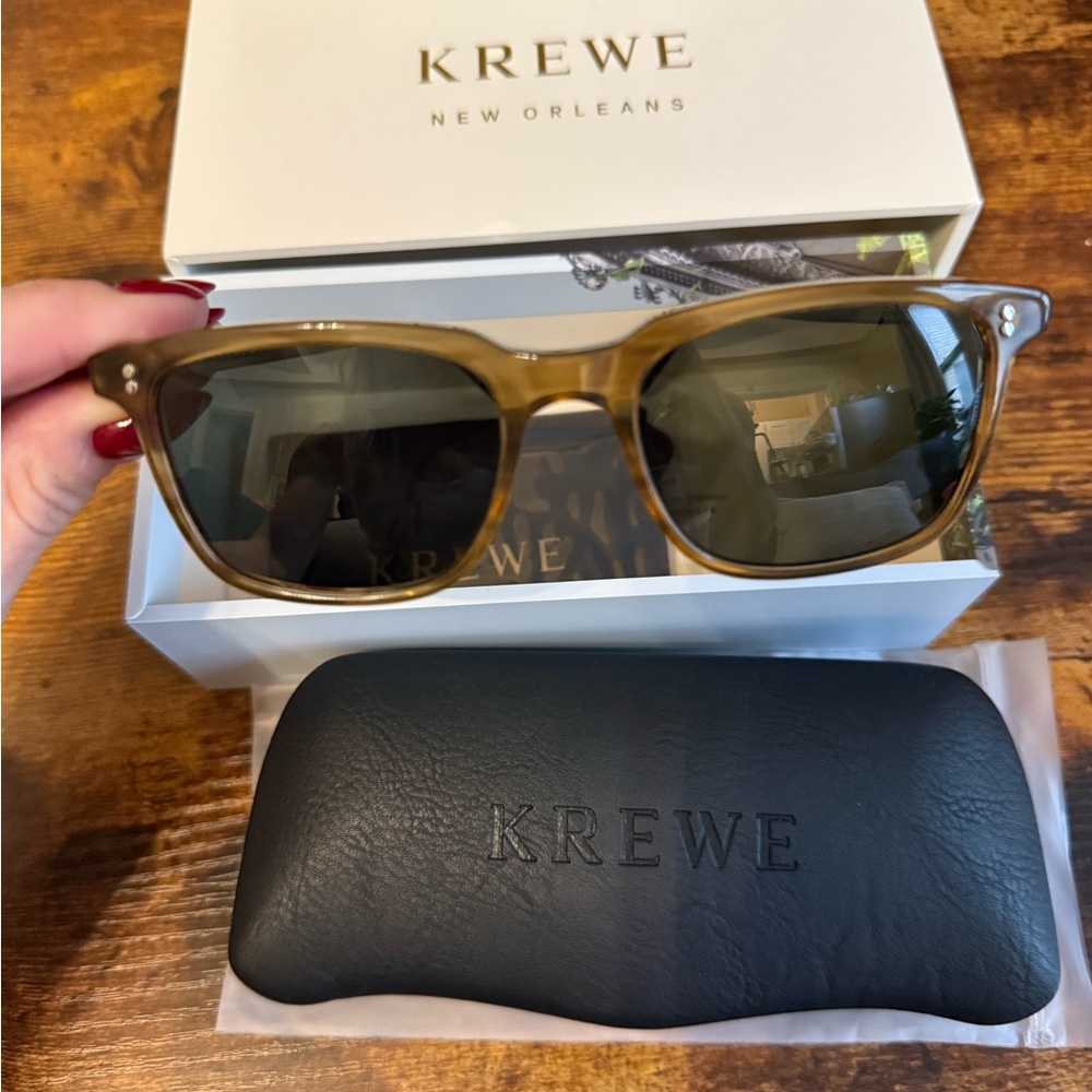 Men’s Krewe Vindel Sunglasses New Sweet Tea - Picture 6 of 9